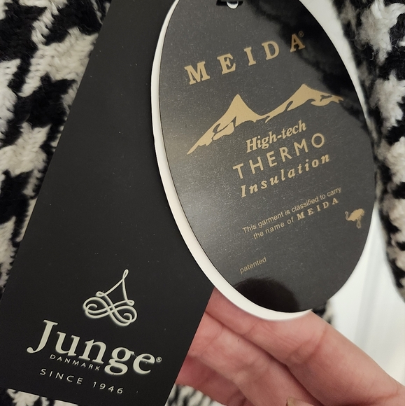 NEW Junge houndstooth coat sz 6 - Picture 6 of 7